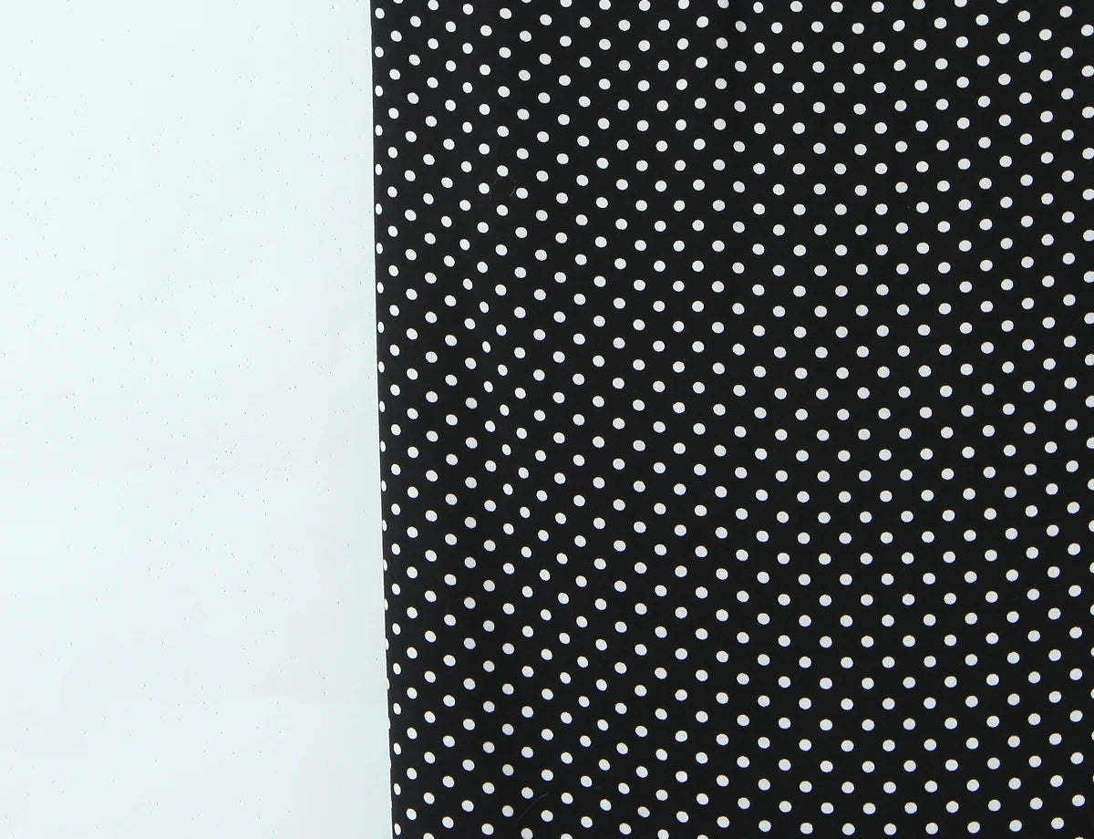 LIZAKOSHT  -  Retro French Style Black white Polka Dot Print Spliced Lace V Neck Chest Sling Midi Dress Women Backless Dresses Vestidos Femme