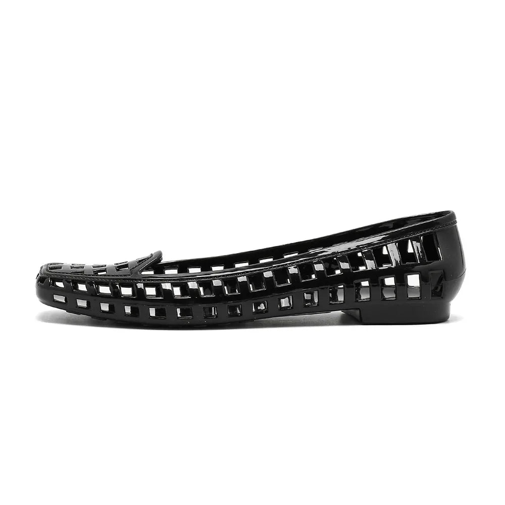 LIZAKOSHT  -  Brand New Summer Soft Fishnet Flat Sandals Women Summer Comfy Walk Hollow Out Women Flats Daily Wear Jelly Shoes Loafers