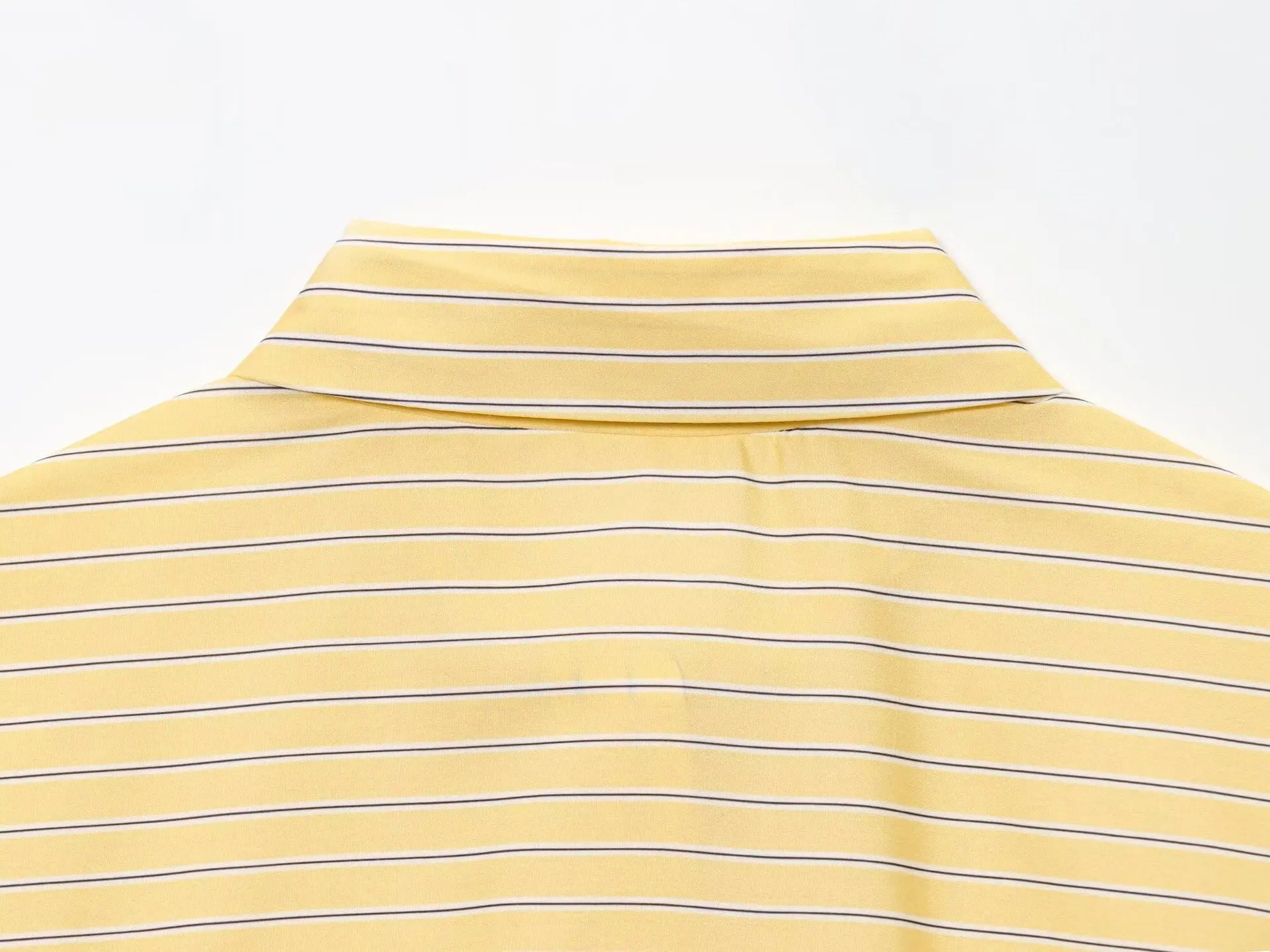 LIZAKOSHT  -  Women Striped Loose Shirt Spring Casual Long Sleeve Asymmetric Hem Women's Shirts With Button Female Blouse & Shirts