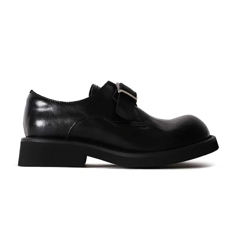 LIZAKOSHT  -   Soft Leather Round Toe Women's High Heels, Comfortable Fashionable Suitable for Women's Shoes All Year Round
