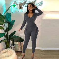 Lizakosht Dress For Women Free Shipping Beach Outwear Cover Neck Pocket Long Sleeve Sexy Hollow Elastic Jumpsuit Solid Spandex Summer
