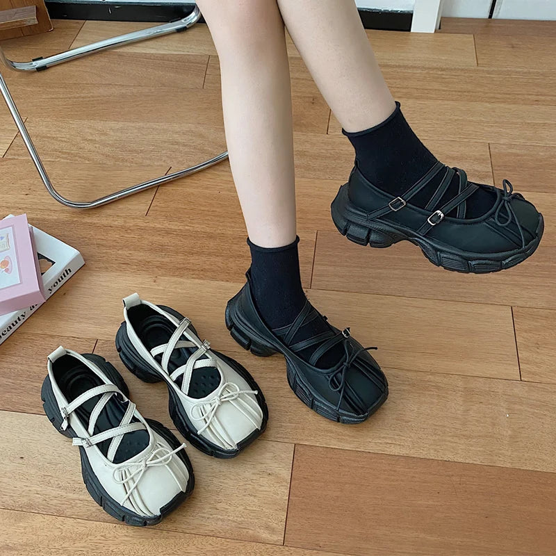 LIZAKOSHT -  New Platform Flats Women Shoes Walking Running Shoes Casual Sports Summer Sandal Sneakers Fashion Ladies Zapatillas