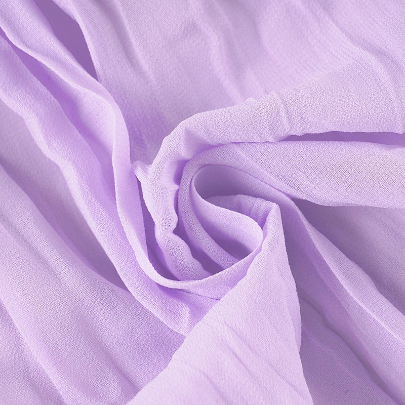 LIZAKOSHT  -  Purple Chiffon Backless Sleeveless Sundress Elegant  Sexy Deep V Neck A-line Mini Dress Summer Beach Vacation Outfits