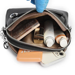 LIZAKOSHT  -  Luxury women Shoulder Crossbody Bag small PU leather Ladies Messenger bag Handbag Multi-layer Cell phone wallet bolsos
