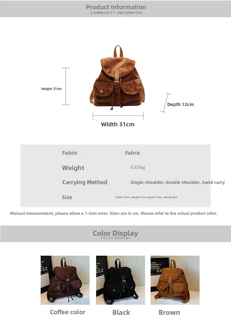LIZAKOSHT  -  Retro Faion Women's Bapa Casual Commuter Bag Quali Texture oulder Bag England Sle No Brand Youth Pure Color