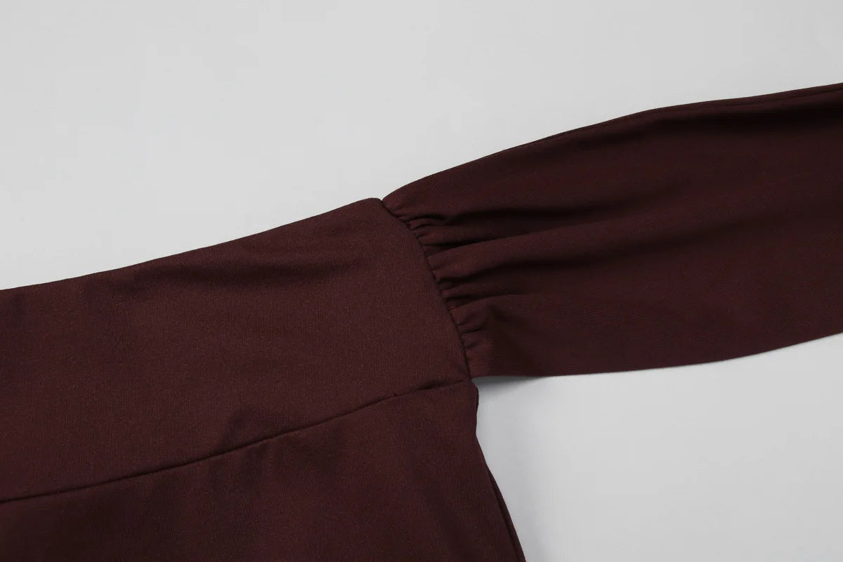 LIZAKOSHT  -  Women's Low Waist Bandage Calf-length Pants Streetwear Fashion Casual Ladies Solid Color Trousers Female Slim Flare Pants