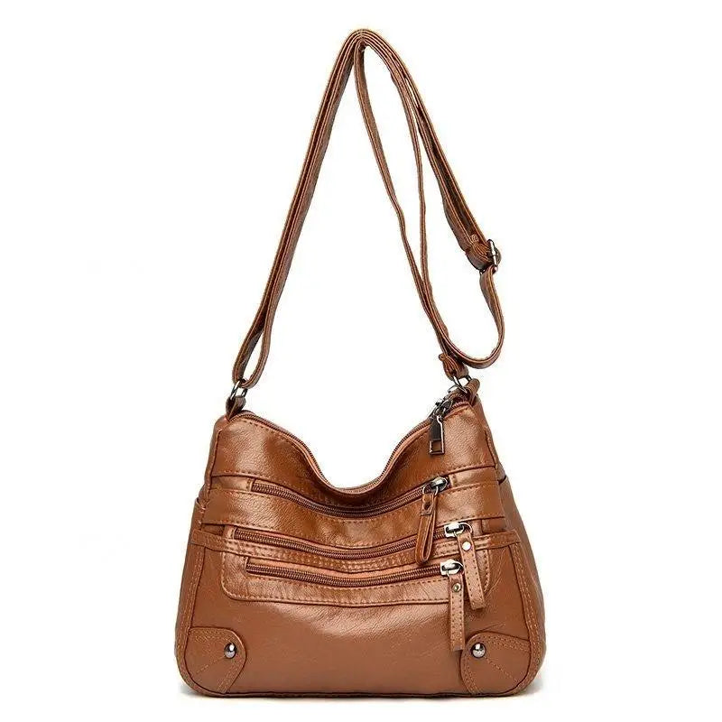 LIZAKOSHT  -  Soft Leather Crossbody Bag Women's Multi-ket oulder Bag ABENUOR Hobo Sle Spring 2026 Faion Trend