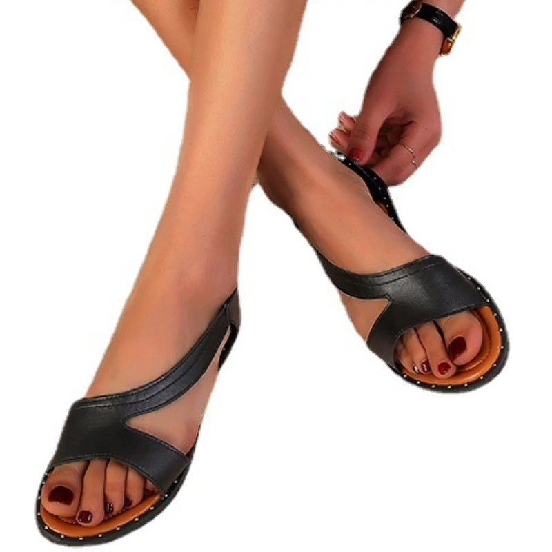LIZAKOSHT  -  New Sandals Women's Flat Casual Shoes Women's Flip-flops Fashion Comfortable Outdoor Women's Shoes Zapatos De Mujer