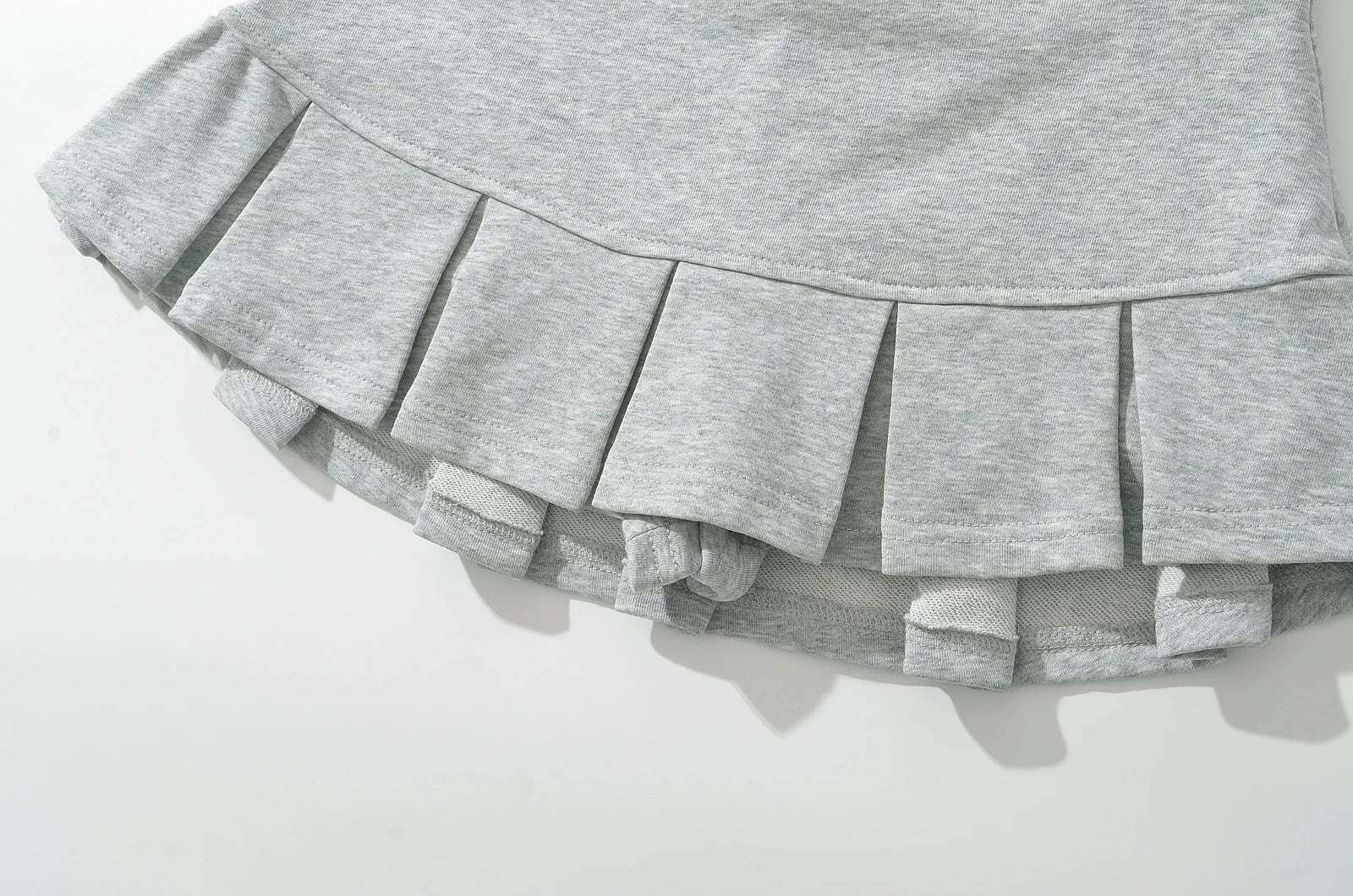 LIZAKOSHT  -  4 COLORS Y2K Side Zipper Grey Pleated Mini Skirt Sexy Low Waist Short Skater Skirts with shorts underwear