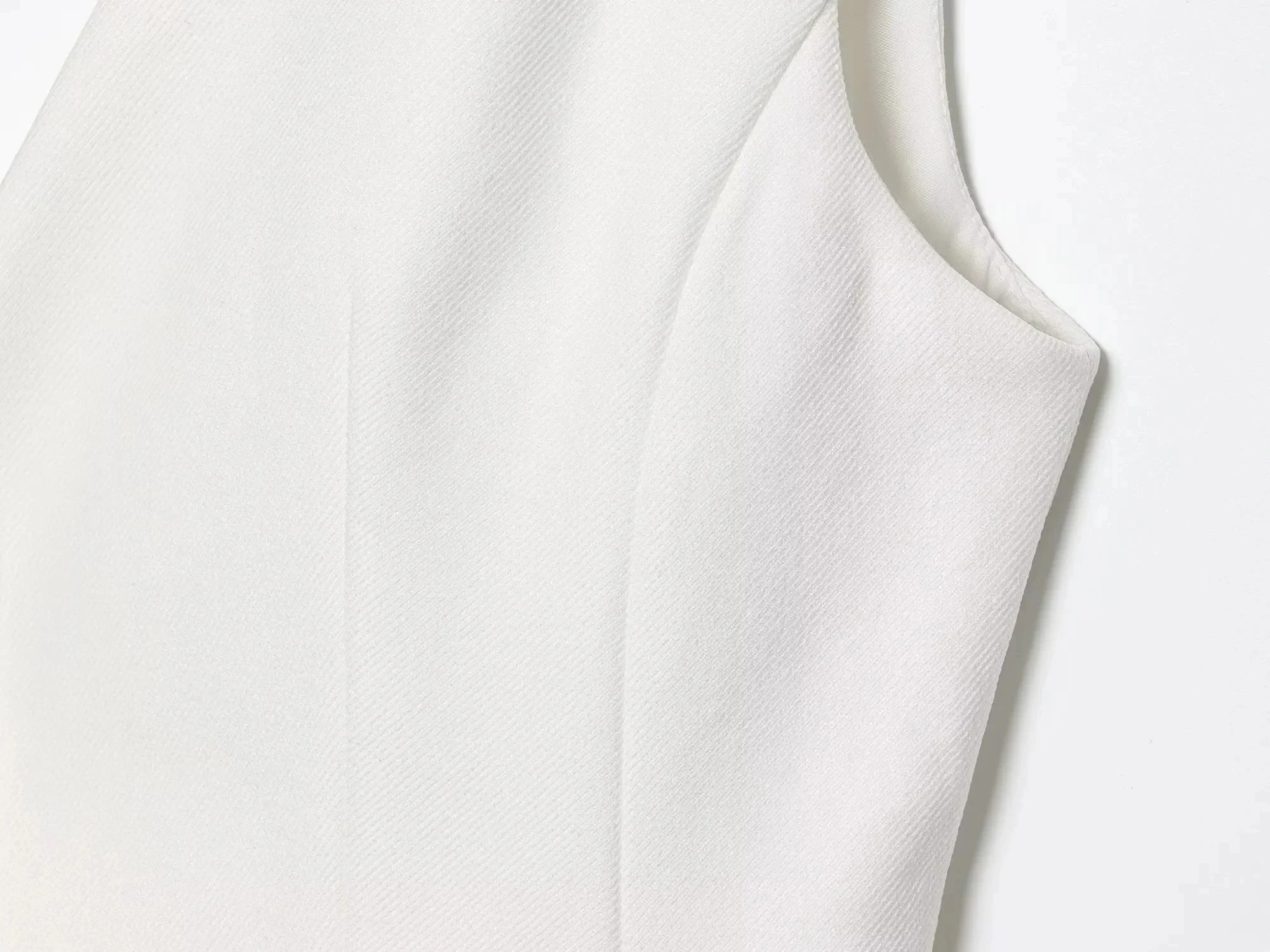 LIZAKOSHT  -  Fashion Slim Vest For Women Summer 2025 New Brown Single Breasted V-neck Sleeveless Waistcoat Sleeveless Office Casual Solid Top