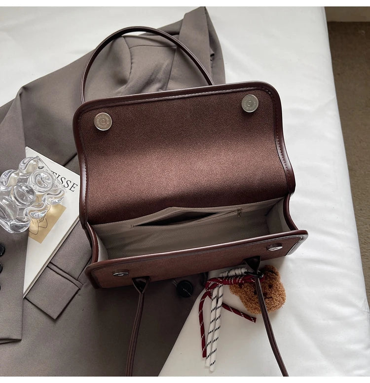 LIZAKOSHT  -  Retro Underarm Bag Large Capaci Casual Commuter Women's Bag oulder Bag Office Bag Faionable Simple Sle Korean Sle