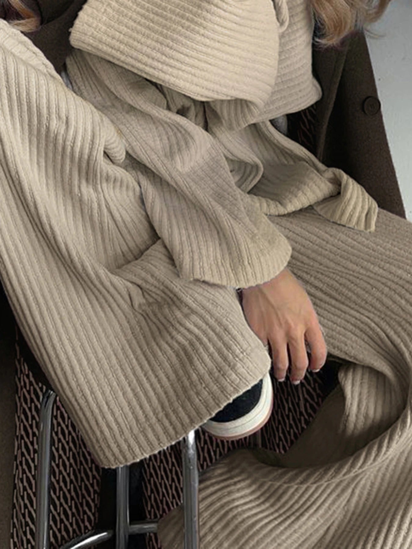 LIZAKOSHT  -  Casual Comfy Solid Loose Pants Streetwear Fashion Basic Leisure Bottoms Korean Aesthetic Chic 90s All-match Pants
