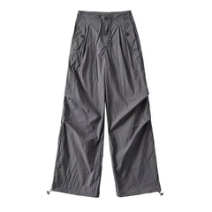 LIZAKOSHT  -  American Style Straight Leg Pant Loose Casual Retro Black Crowd Pants Women's New Pants women clothing cargo pant y2k pants
