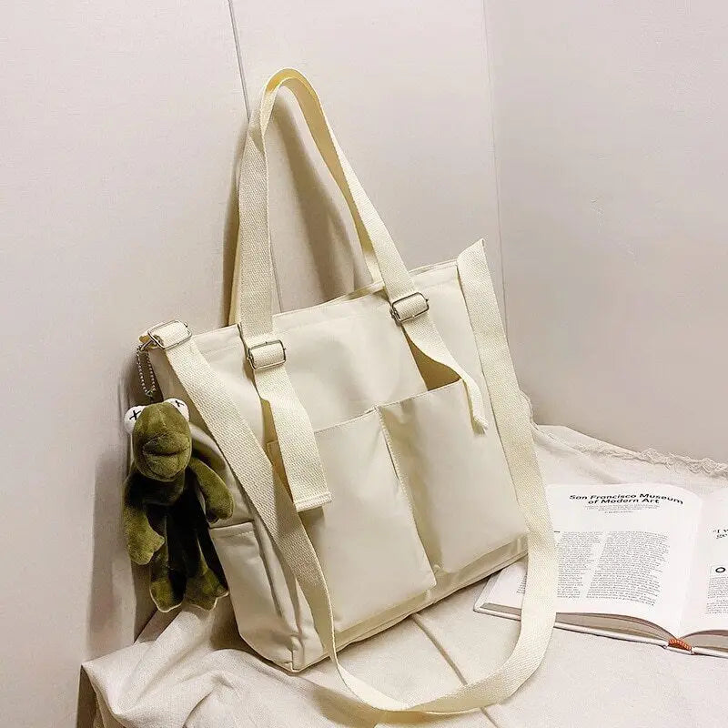 Women's Bag Nylon Waterproof Large Capacity Tote Shoulder Bags Handbags