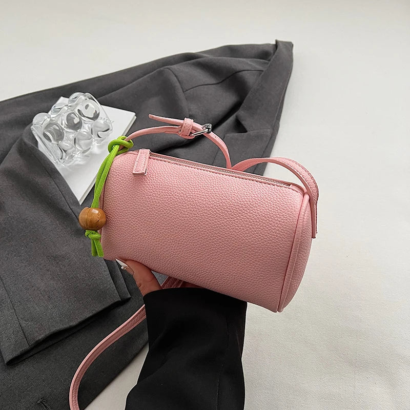 LIZAKOSHT  -  Casual Pillow aped Crossbody Bag for Women Summer 2025 Trend Soft PU Leather Small Size Multifunctional Korean Sle Bag