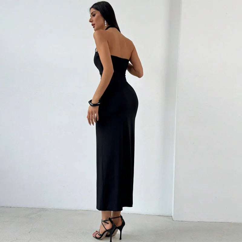LIZAKOSHT  -  Pure and Slim Backpacking Sleeveless Dress - Outlines Your Smart and Charming Figure, Making It More Elegant and Elegant