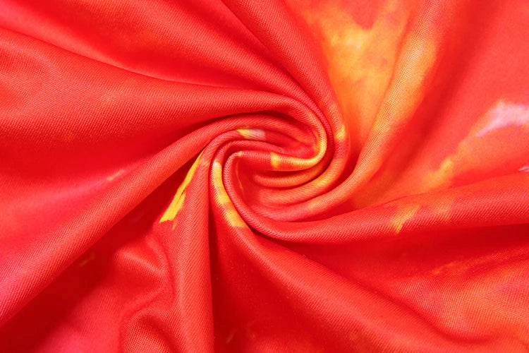 LIZAKOSHT  -  Sexy Halter Women Mini Dress Coquette Hot Swinging Neck Cleavage Backless Bodycon Female Stunning Tie Dye Festival Frock