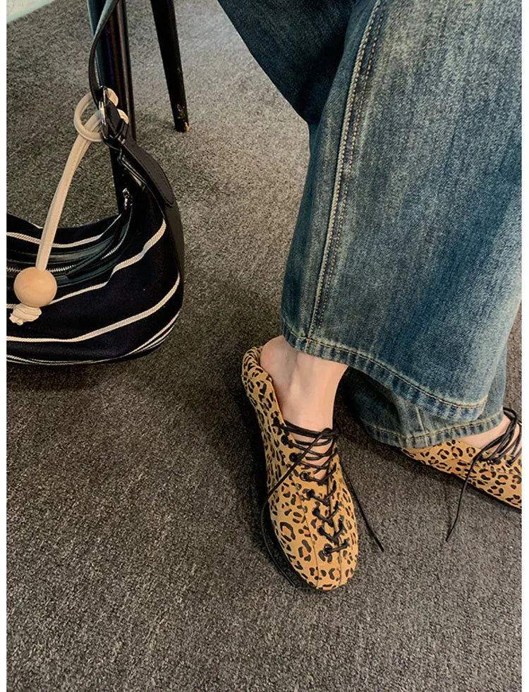 LIZAKOSHT  -  Hollow Out Round Toe Tabi Ballet Flats Heels Sandals Women Comfortable Walking Lazy Loafers Casual Girls Dance Shoes
