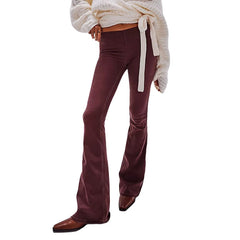 LIZAKOSHT  -  large size women slimming straight tube slight bell bottoms multi-color pantalones Fashion trend denim pants for women
