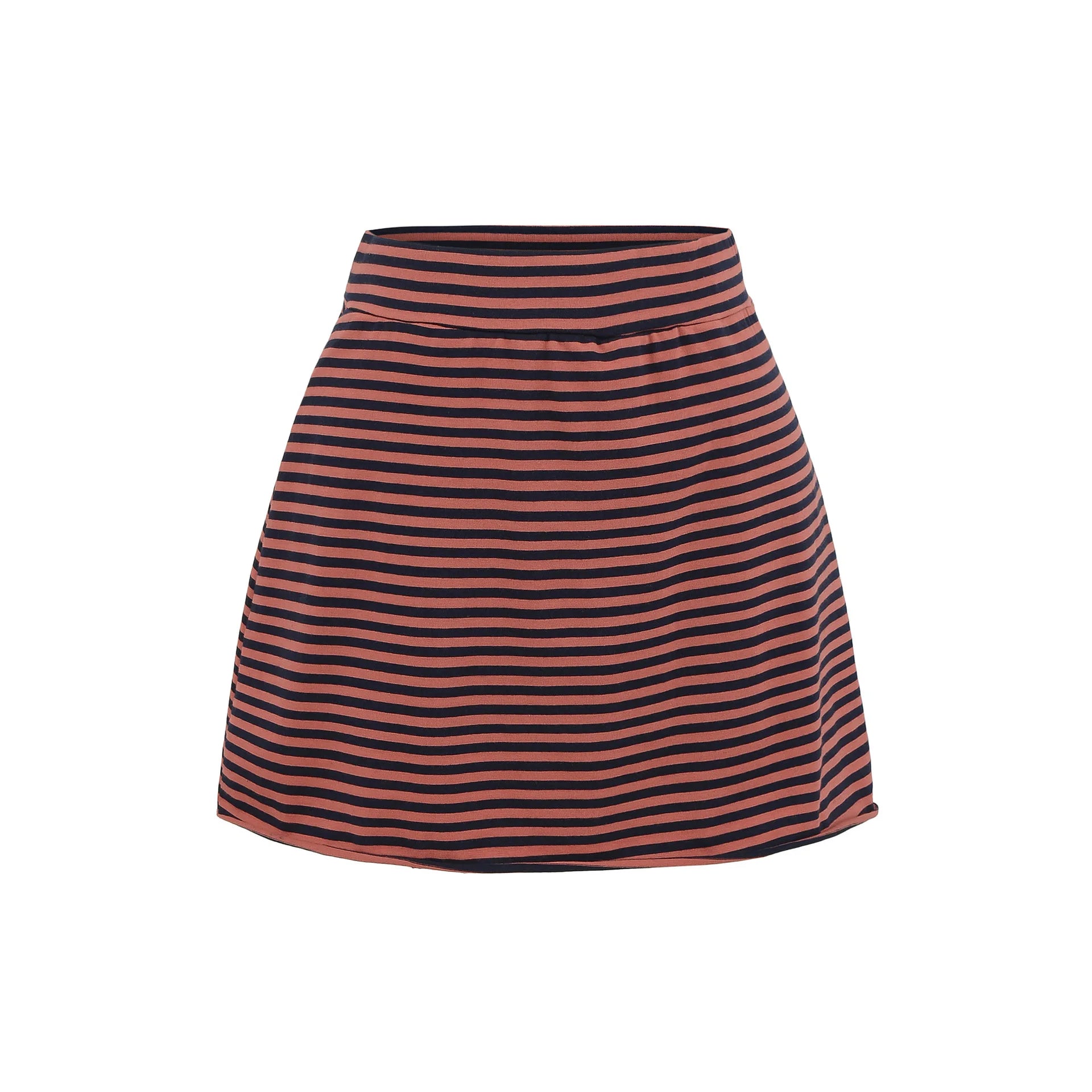 LIZAKOSHT  -  Women Stripe Summer Slim Yoga Skirt Casual Solid Color Fold Over Low Waist Lounge Skirt Korean Style Homewear Hottie Skirt