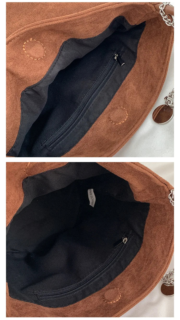 LIZAKOSHT  -  Vintage Tassel ladies bucket shoulder bags small Matte PU Leather lady handbag winter new Faux suede female totes bolsos
