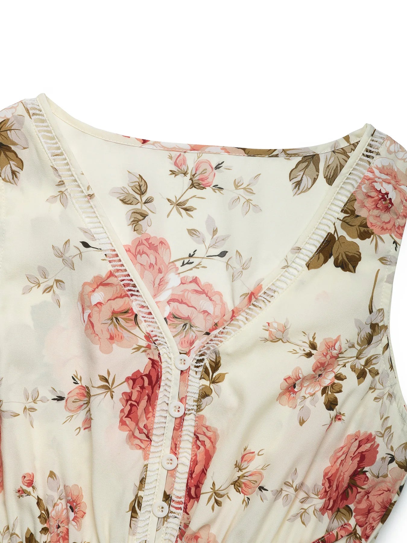 LIZAKOSHT  -  New Women's Printed Sleeveless Dress