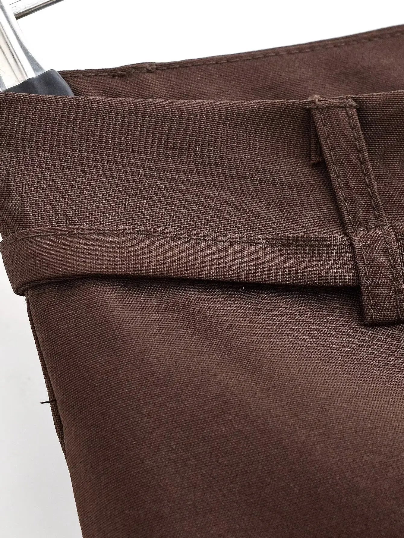 LIZAKOSHT  -  High Waist Drapey Wide Leg Pants Retro Style Fashionable Women's Clothing Winter New Arrival Elegant Commute Suitable