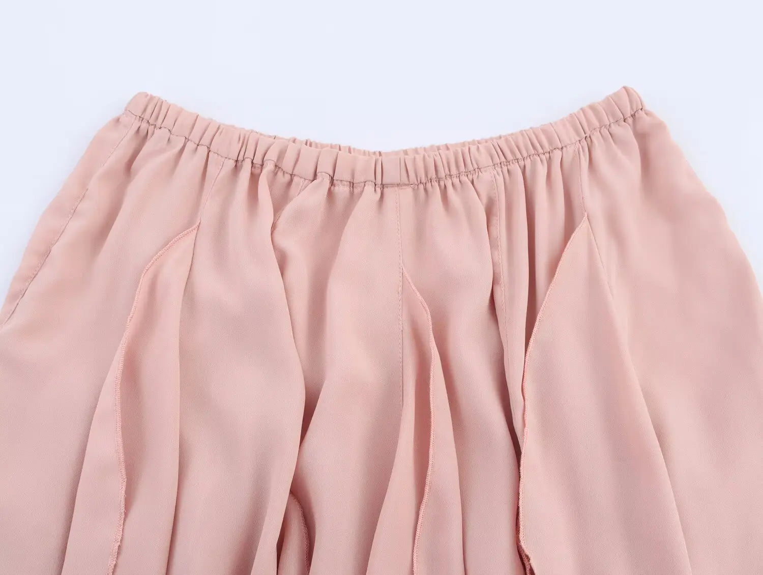 LIZAKOSHT  -  Autumn Fashion Comfortable Layered Decorative f-length Skirt New Women's Clothing Sexy High-waist A-line Midi Solid Skirts