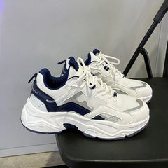 LIZAKOSHT  -  Summer New Designer Women Sneakers 41 42 43 Fashion Thick Sole Women's Vulcanized Shoes Lightweight Sports Shoes