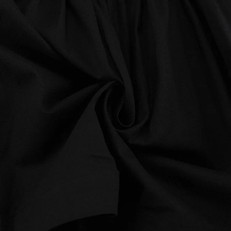 LIZAKOSHT  -  Summer Black Ruffled Mini Dress Female V-Neck Long Sleeve Solid Commute Elegant Party Dress Evening Women's Bodycon Dress