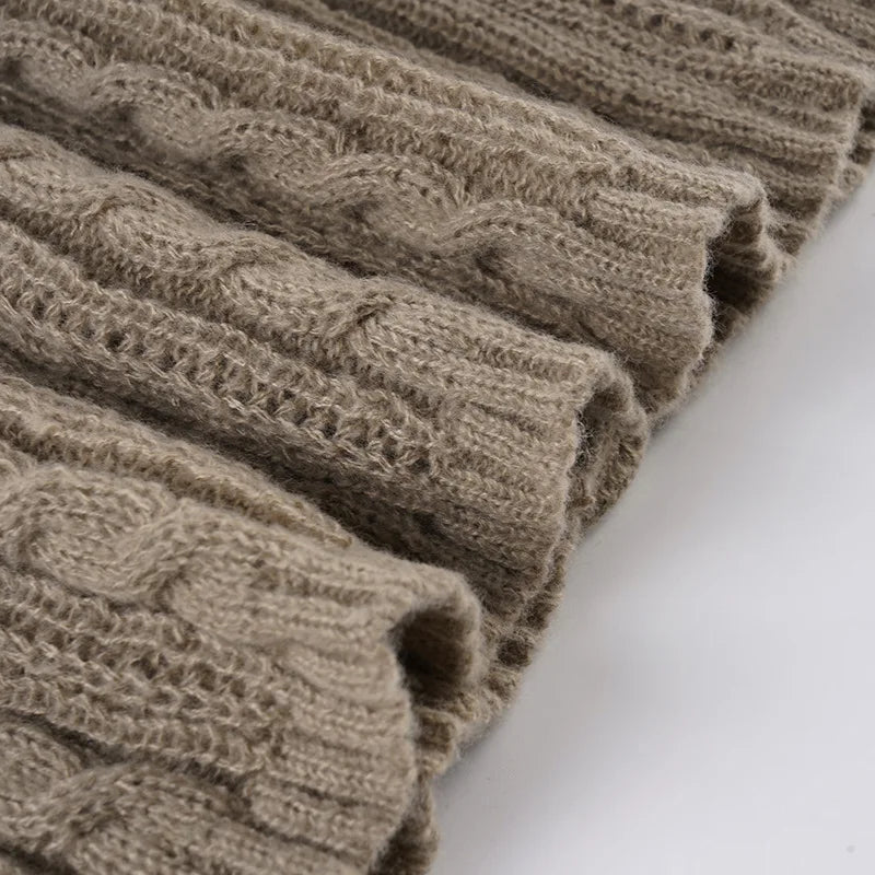 LIZAKOSHT  -  American retro-breasted cardigan with elegant temperament and women's knitted top