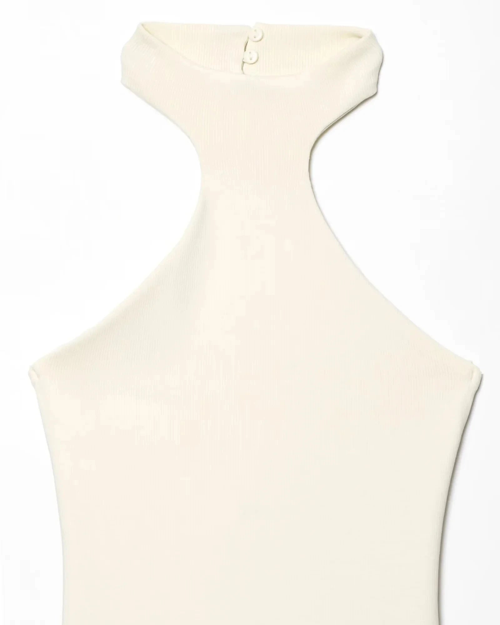 LIZAKOSHT  -  Sexy Halter Spliced Long Dress Women Solid Backless Sleeveless Midi Dresses 2025 New Summer Elegant Evening Gown Party Dresses