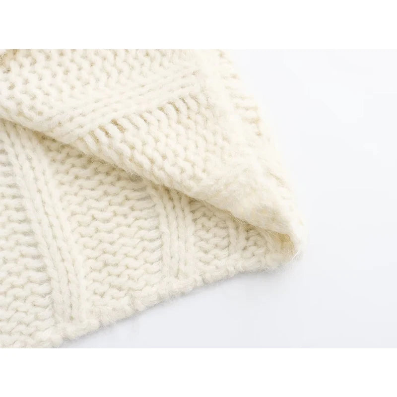 LIZAKOSHT  -  New Women Autumn Beige O Neck Sleeveless Sweater Loose  Vest