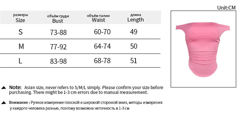LIZAKOSHT  -  Elegant Women's Clothing Off Shoulder Slash Neck Solid Irregular Pleated Summer Daily T-shirt Sleeveless Y2k Slim Tops