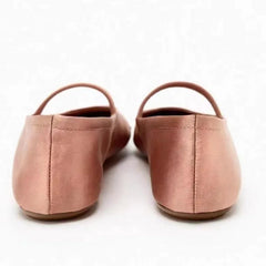 LIZAKOSHT  -  Designer Women Mary Jane Shoes Soft Sole Casual Outdoor Autumn High Quality Silk Shallow Ladies Ballet Flats Zapatos Mujer