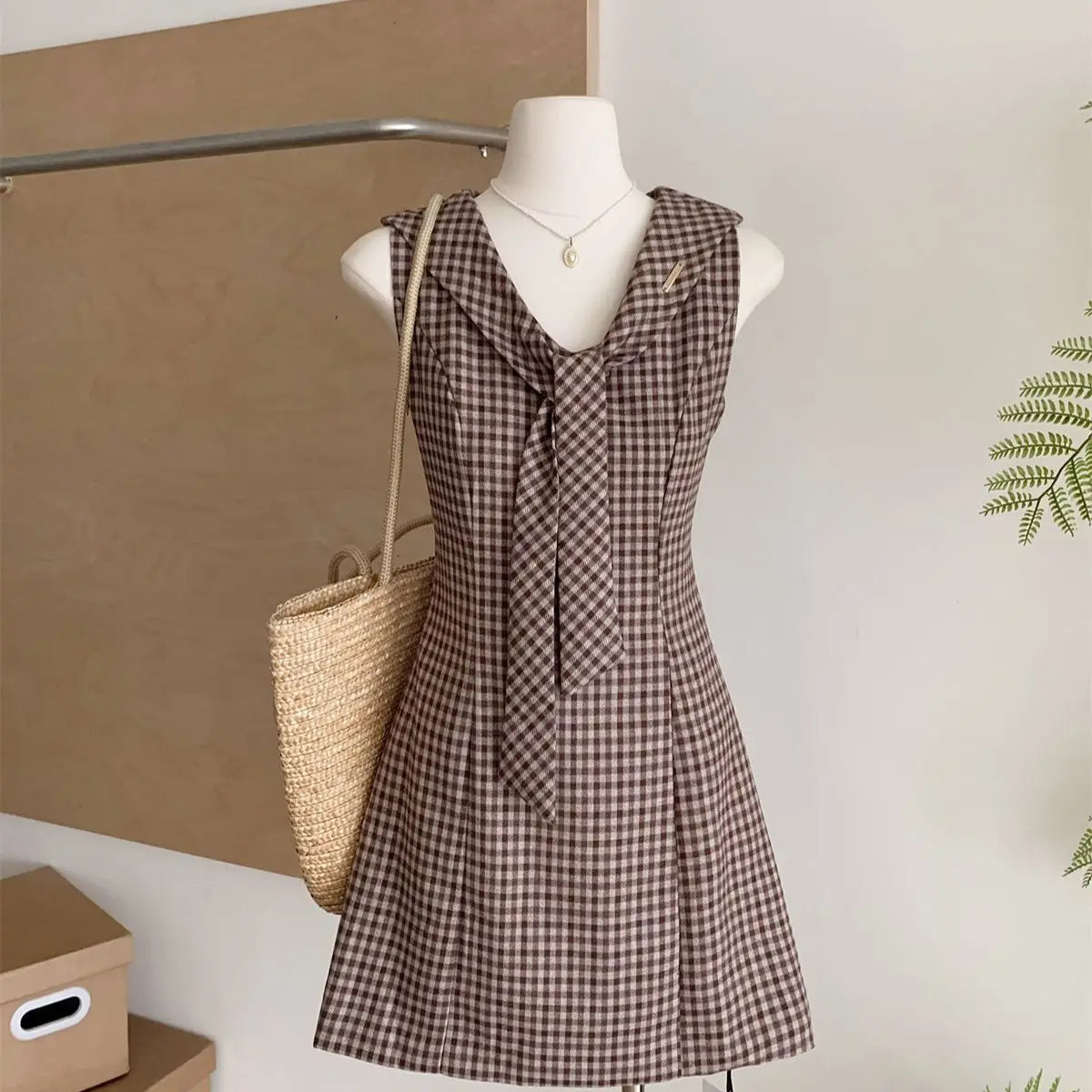 LIZAKOSHT  -  2000s Harajuku Kawaii Lolita Dress Y2k Japanese Sweet Sleeveless Short Party Dress French Elegant Vintage One Piece Dress Korean