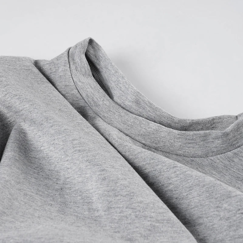 LIZAKOSHT  -  Autumn Casual Basic Solid Color Simple O Neck Long-sleeved T-shirts Casual Loose Fitting Pullover Tees for Womens