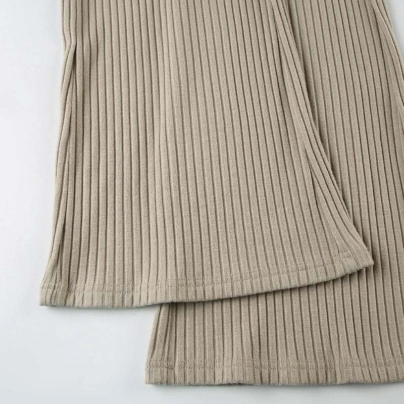 LIZAKOSHT  -  Casual Comfy Solid Loose Pants Streetwear Fashion Basic Leisure Bottoms Korean Aesthetic Chic 90s All-match Pants