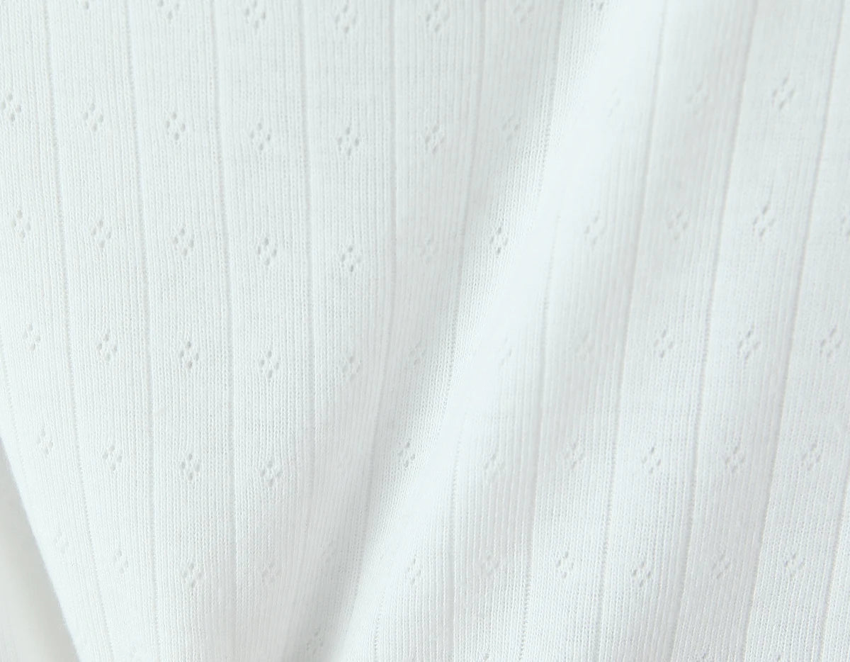 LIZAKOSHT  -  Sexy White Rib Knitted Cotton Low Waist Sling Dress Women Bow V neck Ruched A-lined Swing Short Dresses Summer Vestidos  Robe