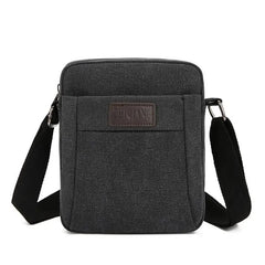 LIZAKOSHT  -  Outdoor Canvas Crossbody Chest Bag Men's Single oulder Sling Bag Faion  Bapa Mobile Phone Bag Leisure Sports