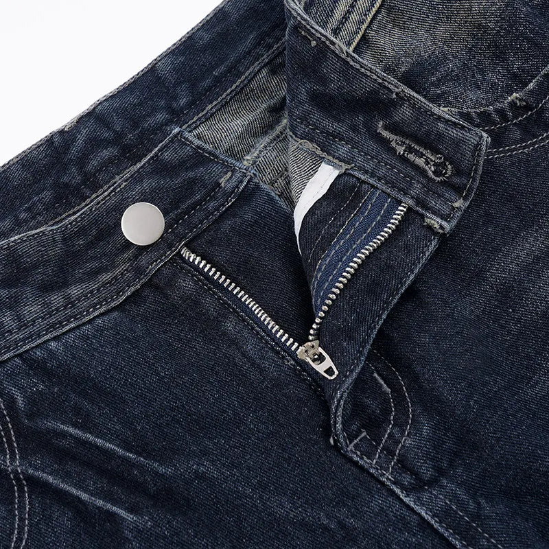 LIZAKOSHT  -  American Vintage Y2K Flare Jeans Women Low Rise Slim Fit Bell Bottom Denim Pants Hot Girl Retro Fashion Chic Streetwear Trousers