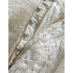 LIZAKOSHT  -  Sweet Embroidered Square Collar Lace Shirt Women's Shineril Lycra Summer New Style Button up Casual Feminine Top