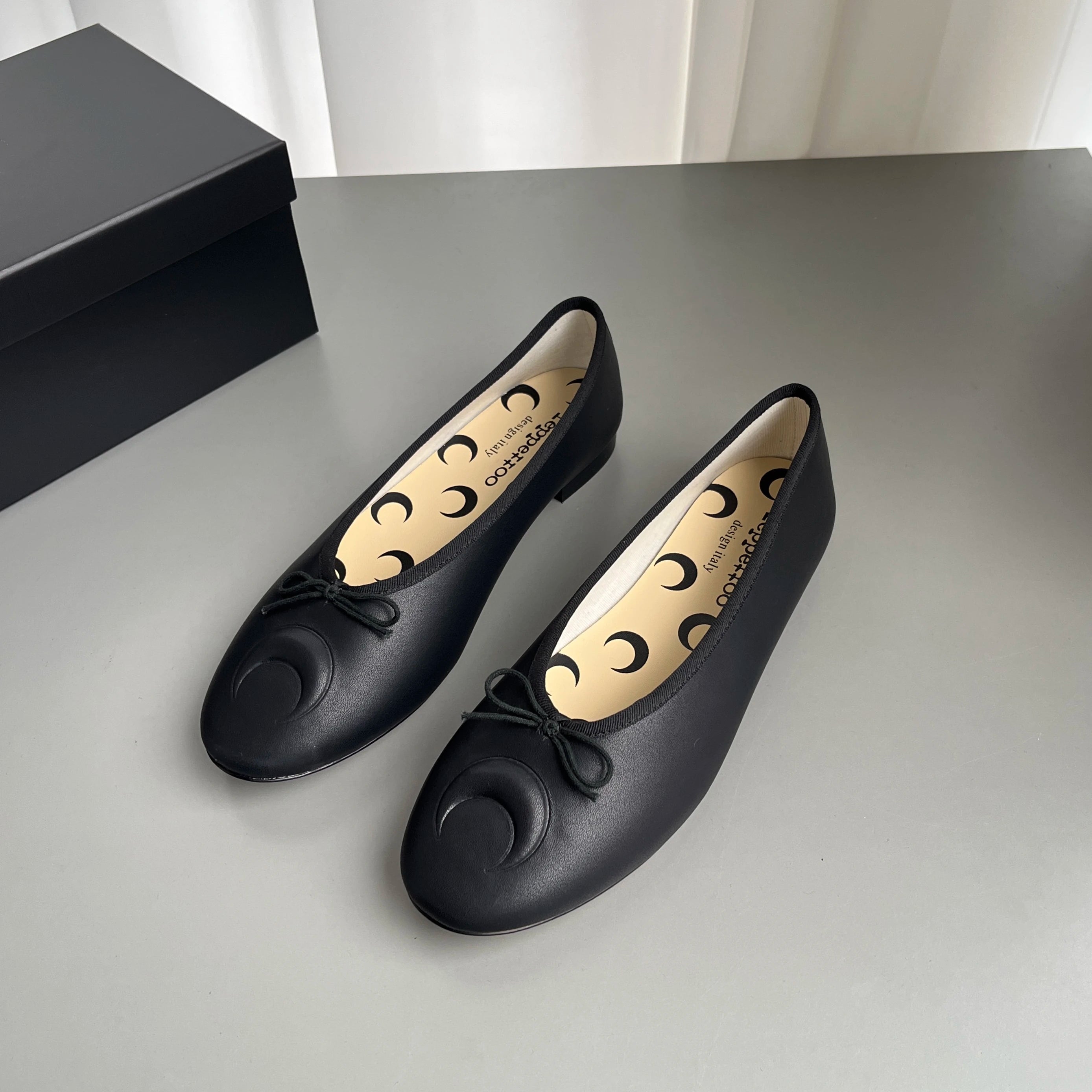LIZAKOSHT  -  New Knot Flat Bot Single Shoes Women's Slip-On Ballet Shoes Mary Janes Spring and Autumn Casual Fashion Footwear