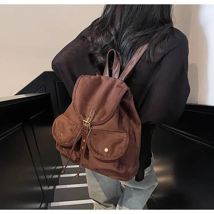 LIZAKOSHT  -  Retro Faion Women's Bapa Casual Commuter Bag Quali Texture oulder Bag England Sle No Brand Youth Pure Color