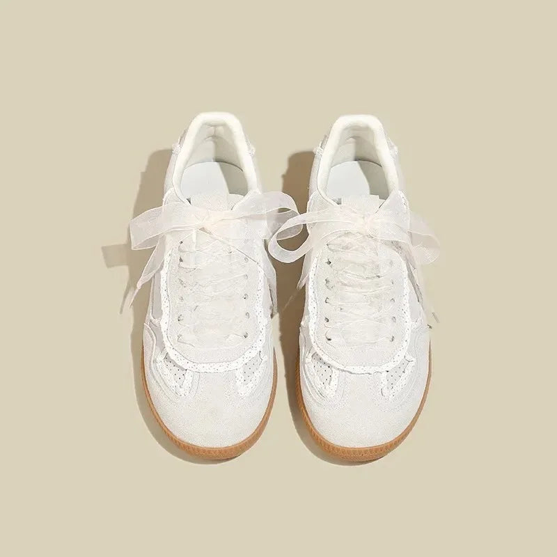LIZAKOSHT  -  Korean Style Versatile Cute Dequn Shoes Women's New Small Popular Internet Celebrity Casual Sports Flat Shoes Lightweight