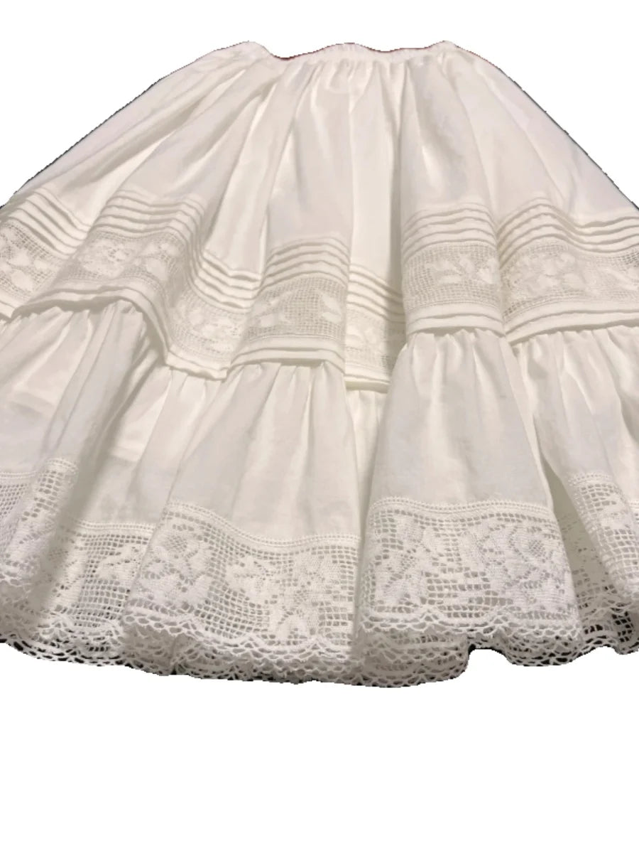 LIZAKOSHT  -  Design Sense Skirt Women Summer High-Waisted Slimming Fairy Skirt