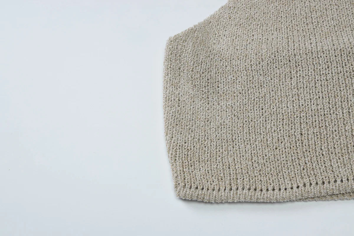 LIZAKOSHT  -  Summer Women's Solid Color Lace-up Chest-wrapped Split Skirt Two-piece Leisure Holiday Fashion Suit