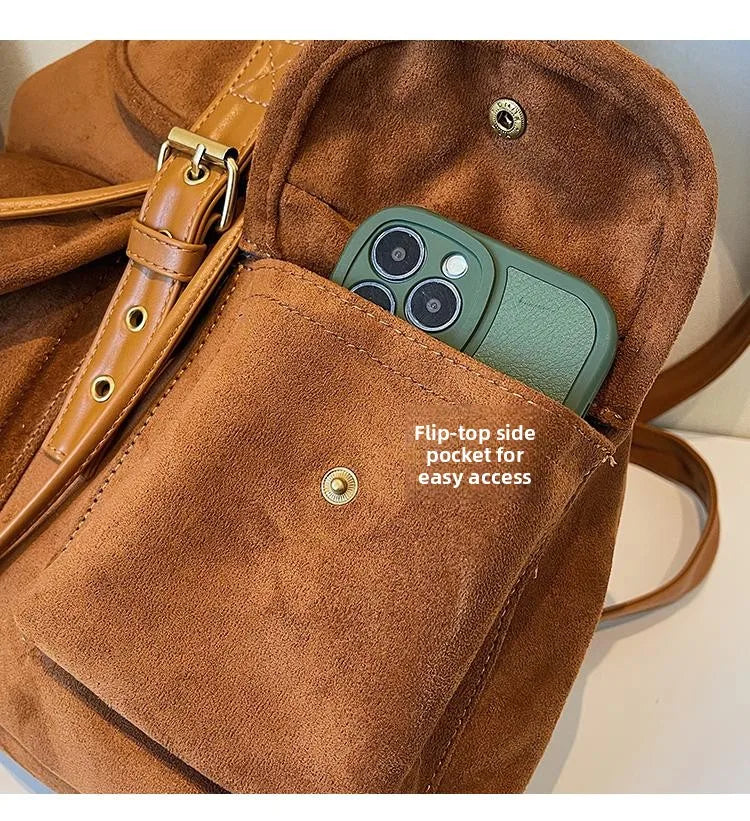 LIZAKOSHT  -  Retro Faion Women's Bapa Casual Commuter Bag Quali Texture oulder Bag England Sle No Brand Youth Pure Color