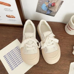 LIZAKOSHT  -  Platform Sneakers for Women Spring Autumn New Designer Casual Shoes Female Solid Color Board Shoe Fashion Zapatos De Mujer