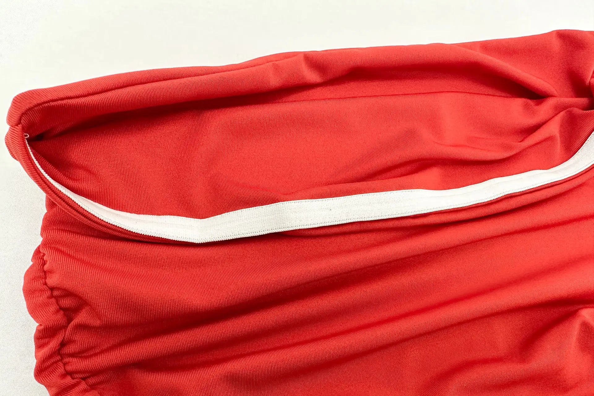 LIZAKOSHT  -  Sexy Red Flower Short Dress Ladies 2025 Summer Bandeau Bodycon Dress Women Evening Party Tight Mini Dresses Clubwear